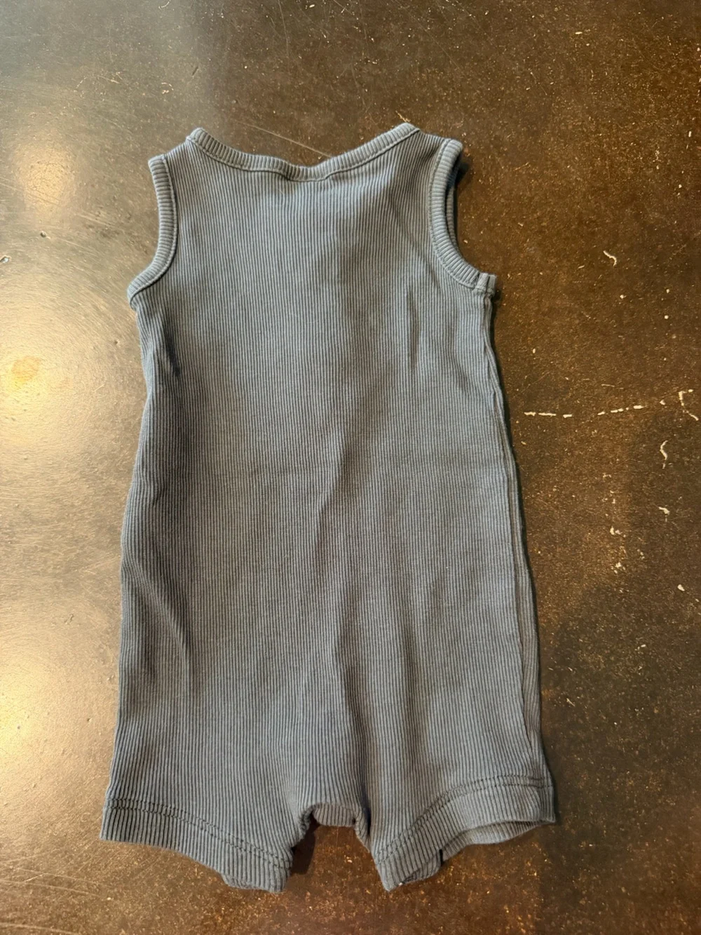 H&M Ribbed Tank Top One-Piece - Gray